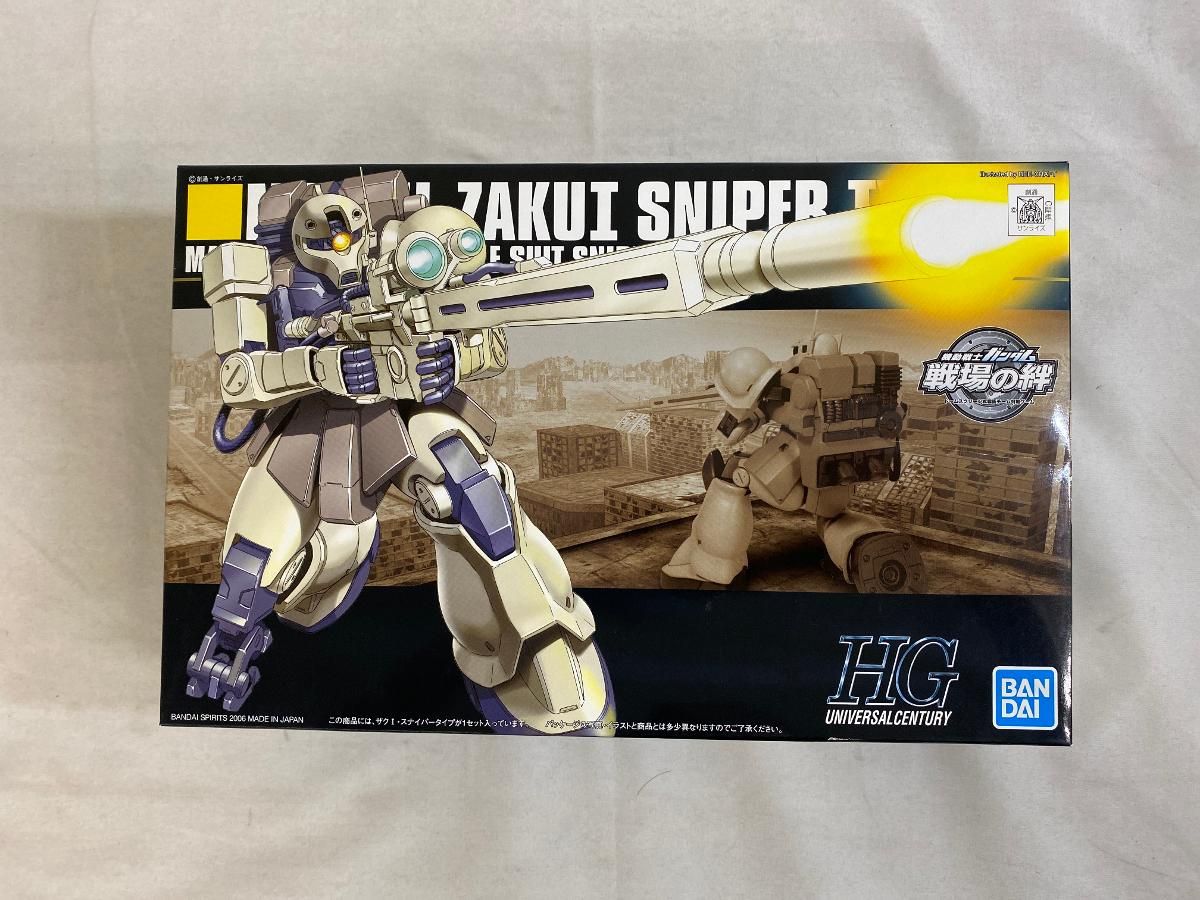 未開封】HGUC 機動戦士ガンダム ザクI・スナイパータイプ 1/144