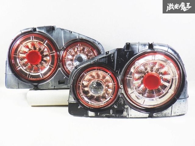 LED点灯OK】社外品 ER34 スカイライン 2ドア LED テールライト