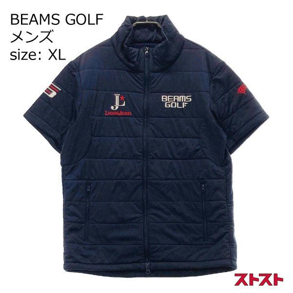 BEAMS GOLF ビームスゴルフ 蓄熱 中綿 半袖ジャケットスポーツ