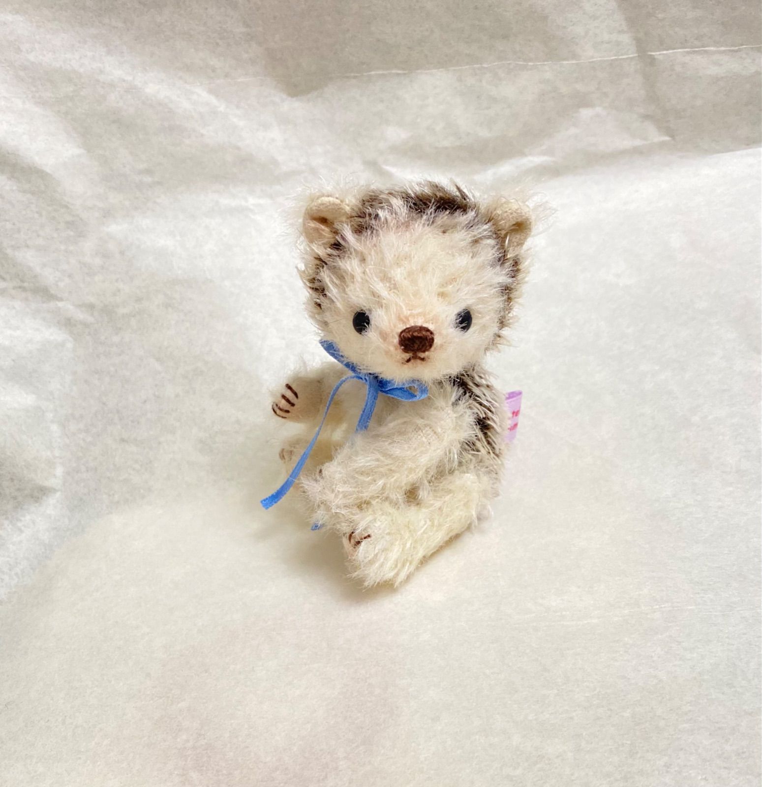 ハリネズミ なクマちゃん ハンドメイド ぬいぐるみ テディベア