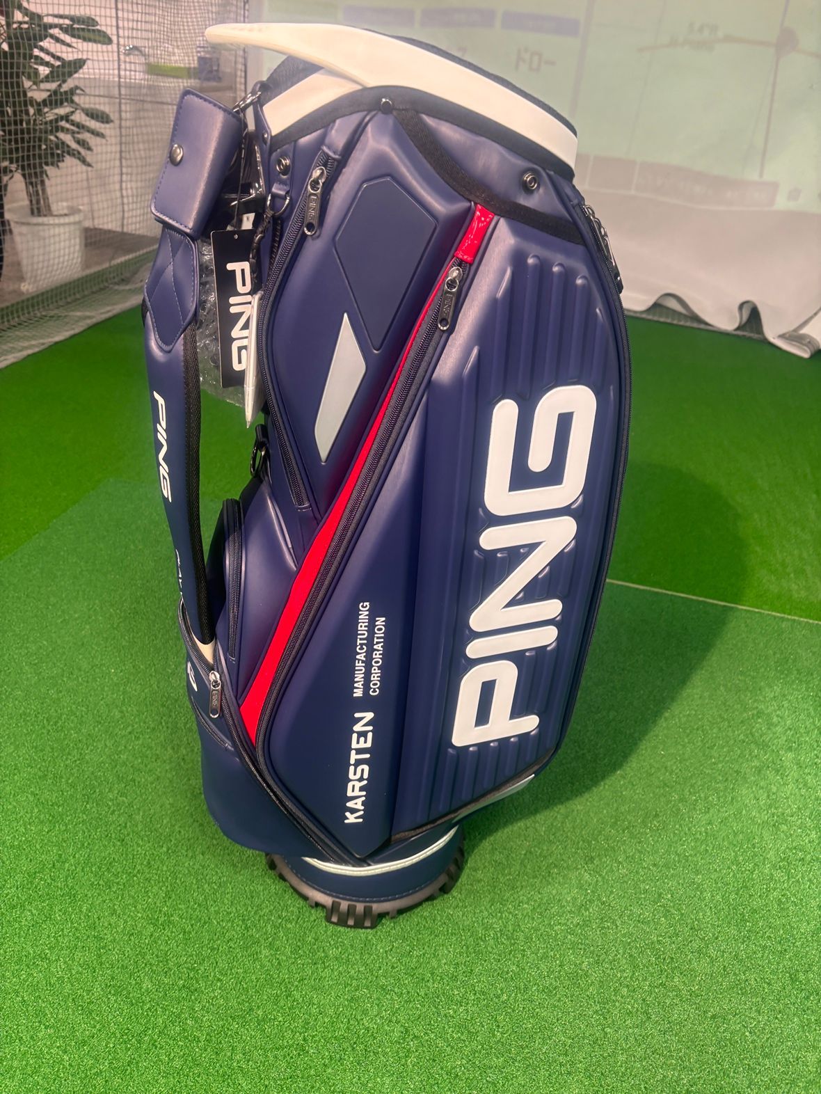 PING オーセンティックキャディバッグ ネイビー PING オーセンティック