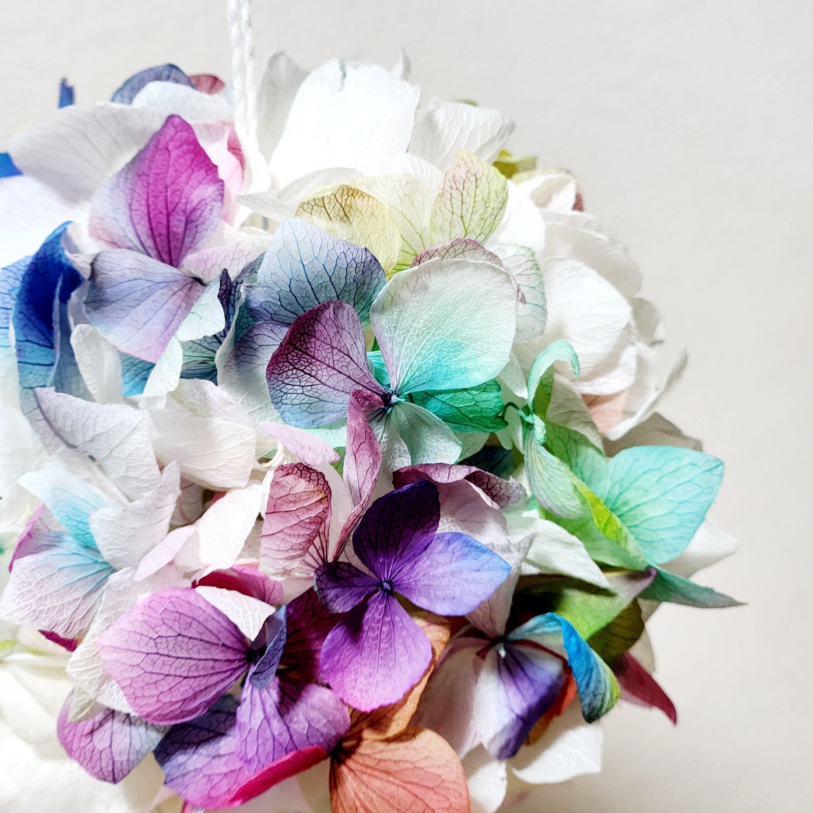 紫陽花ボール リース