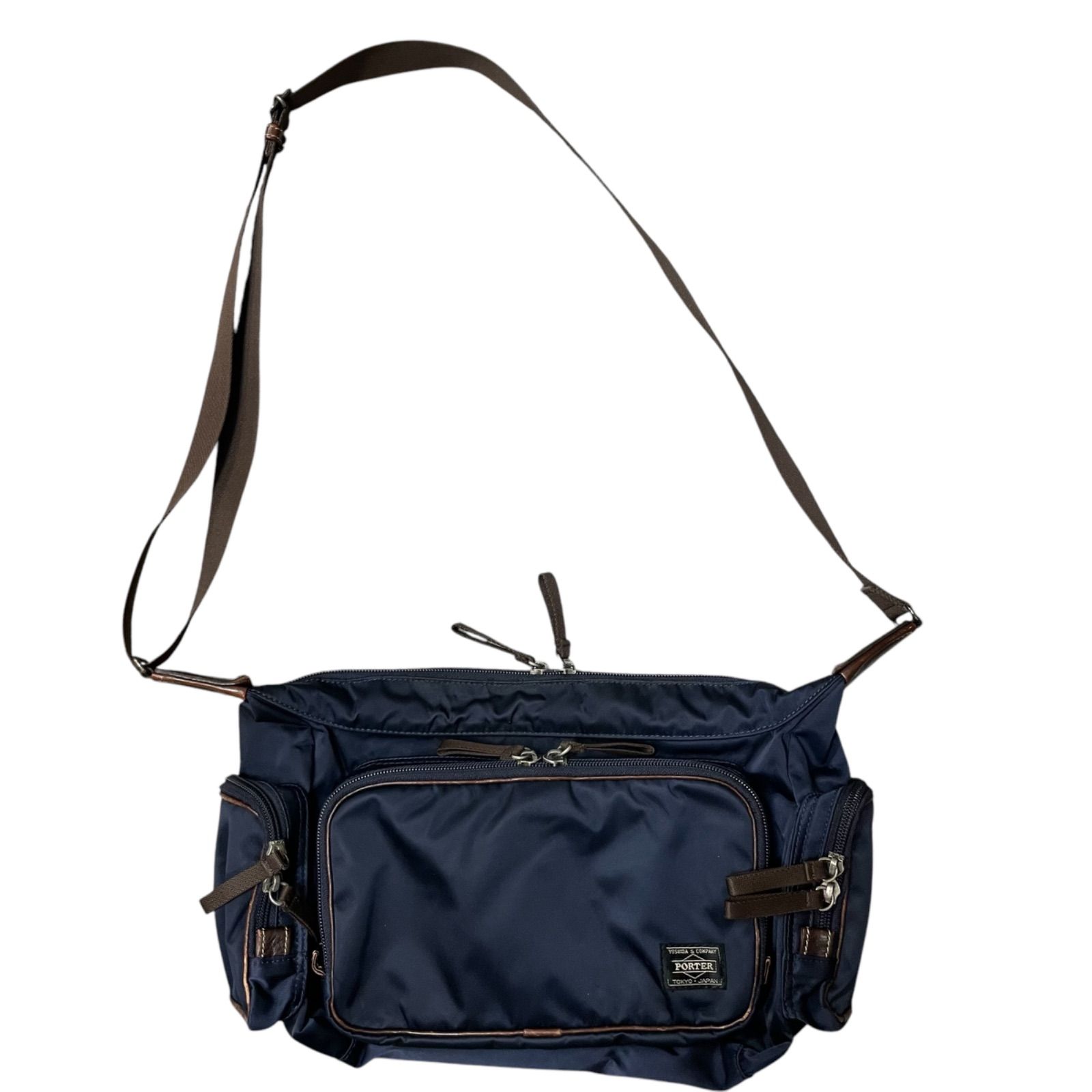 PORTER ポーター ショルダーバッグ ネイビー PORTER ポーター PLAN