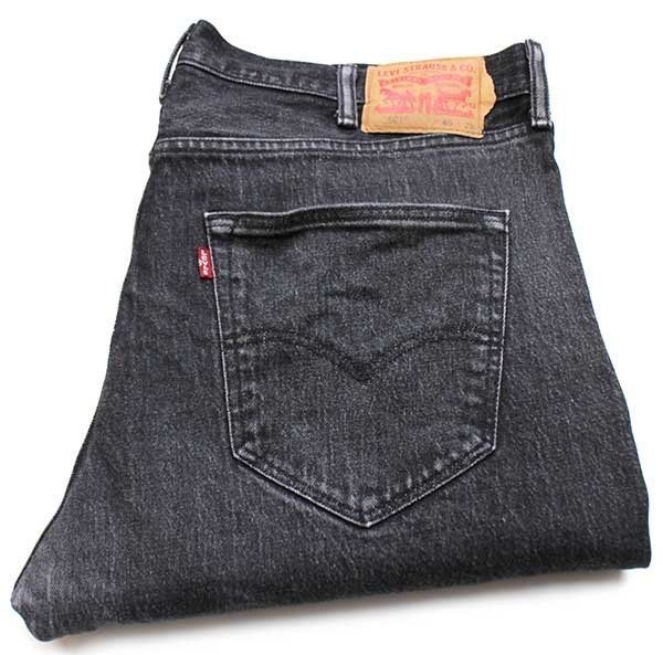 メキシコ製 Levi'sリーバイス 501 ストレッチ ブラック デニムパンツ