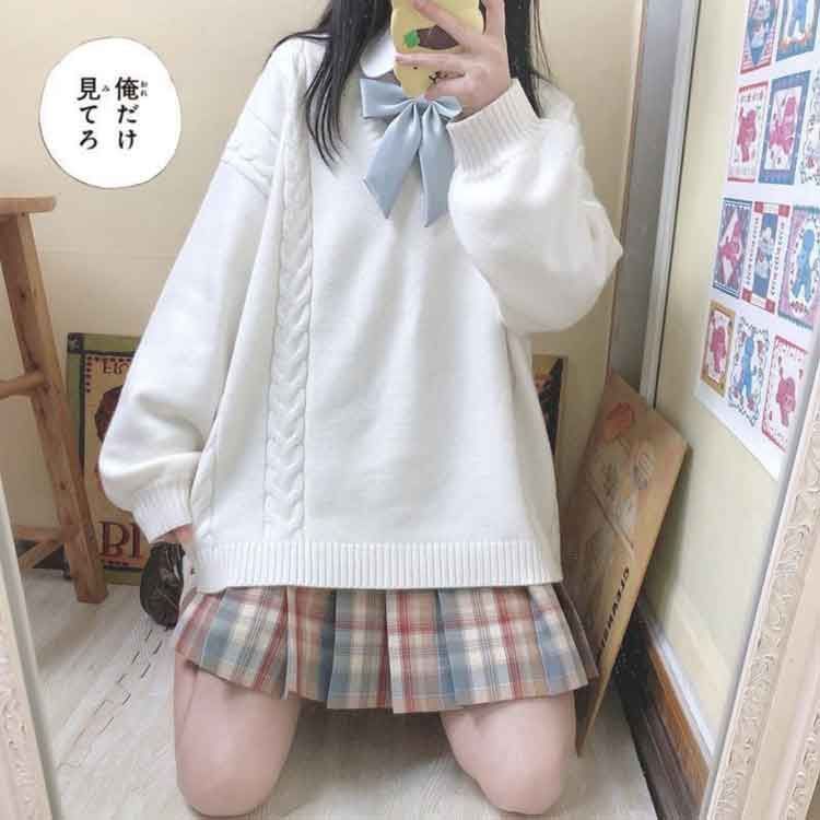 スクール セーター ニット 制服 Vネック スクールセーター