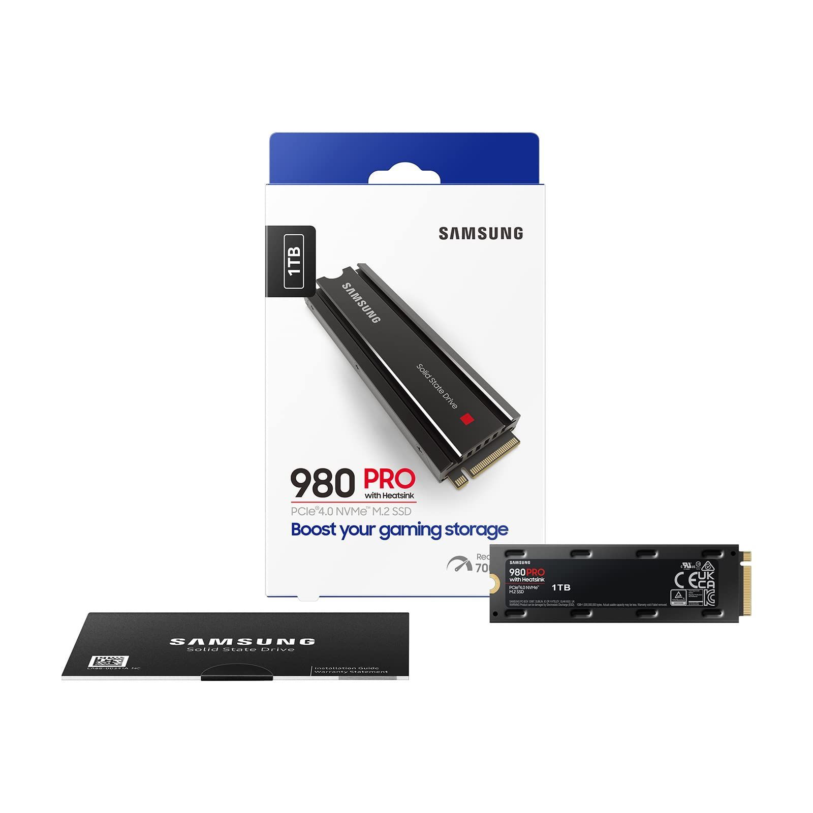 在庫処分】日本サムスン Samsung 980 PRO ヒートシンクモデル 1TB