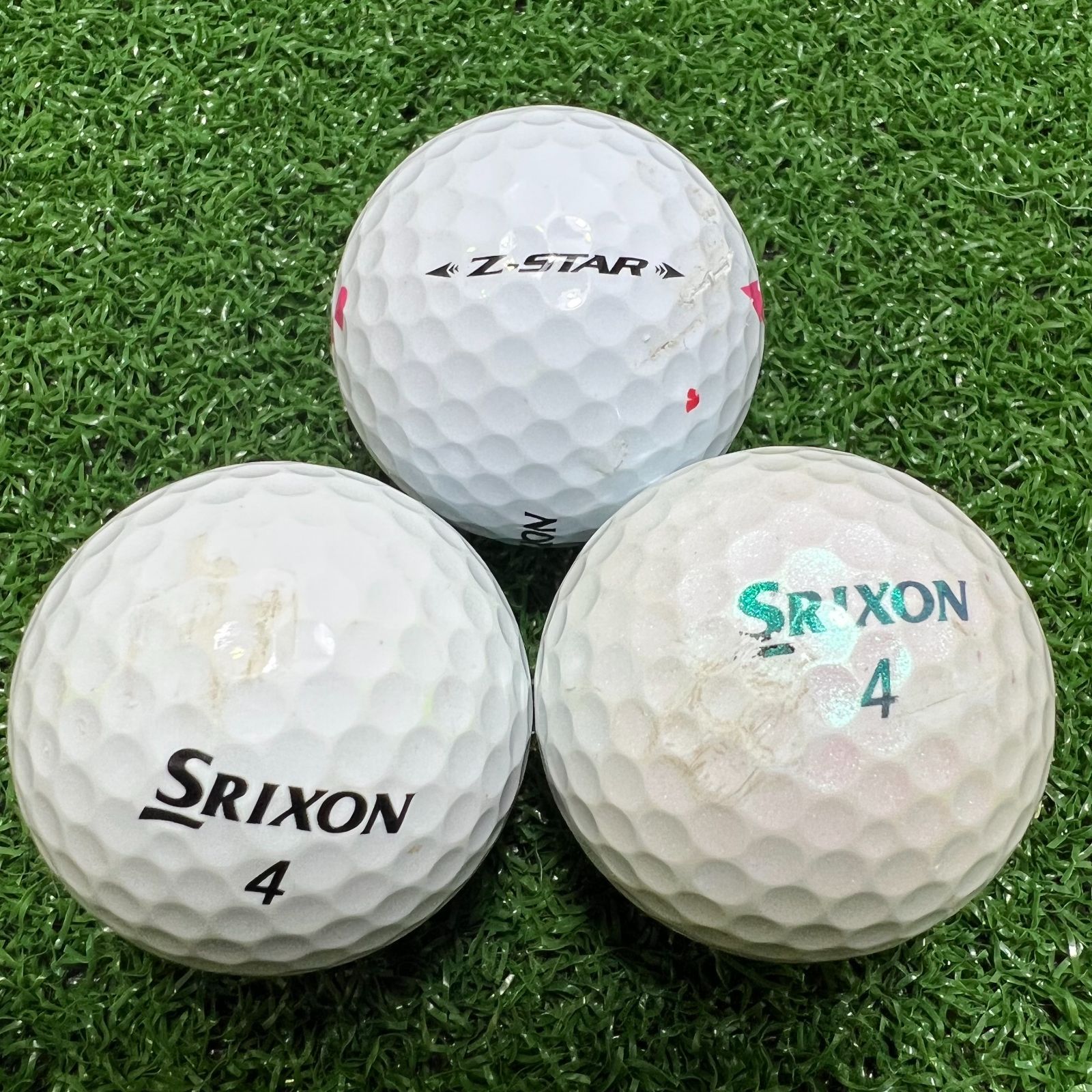 SRIXON Z-STAR 白 年式混合 ロストボール 24球