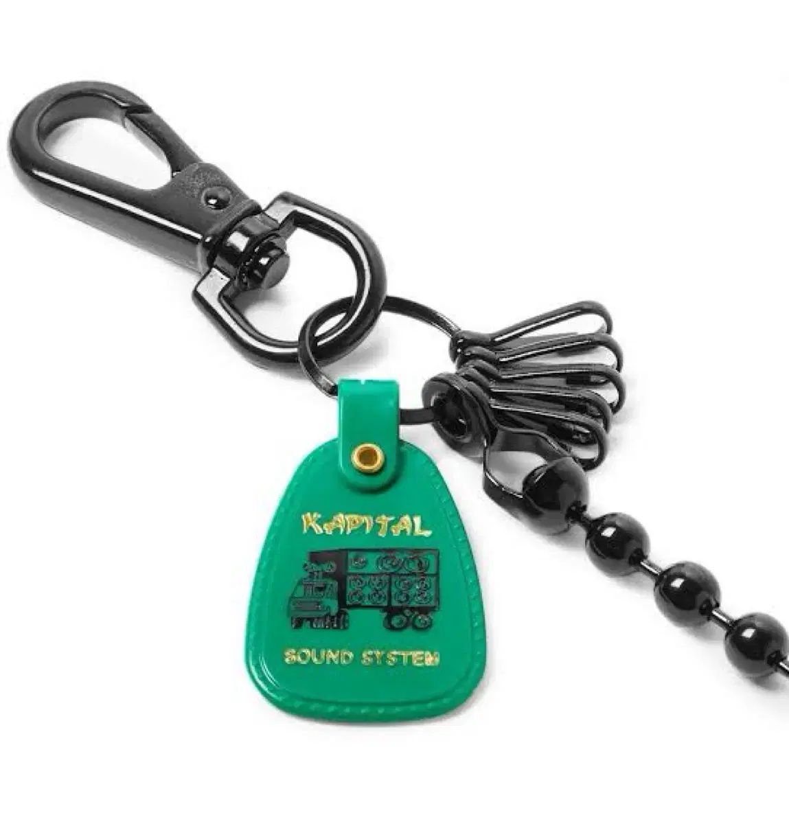 ●希少●KAPITAL ●キャピタル トラッカーボールチェーン● KAPITAL(キャピタル) トラッカー ボール チェーン ブラック KAPITAL