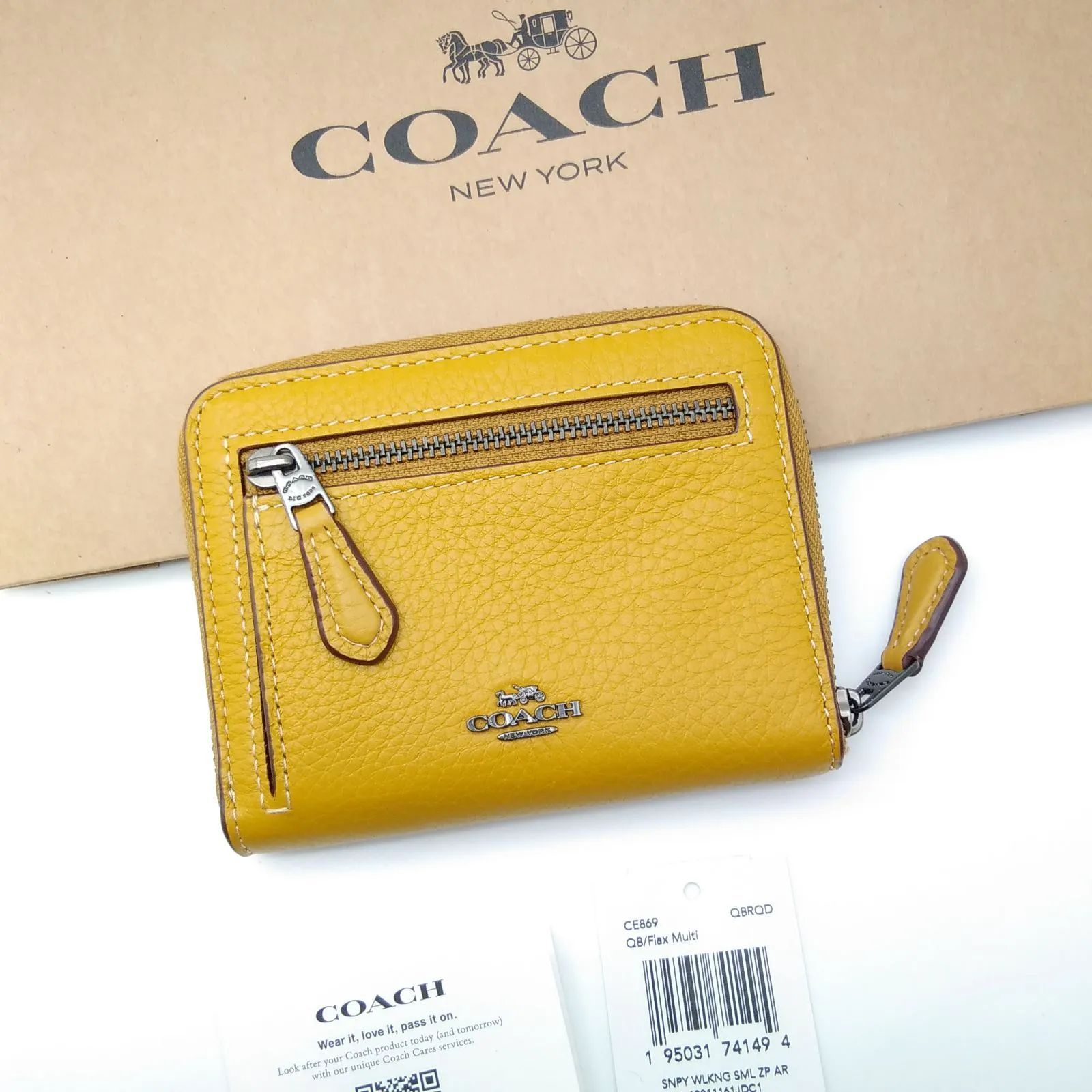 コーチCOACH×PEANUTS財布スヌーピー レディース 二つ折り財布ミニ財布