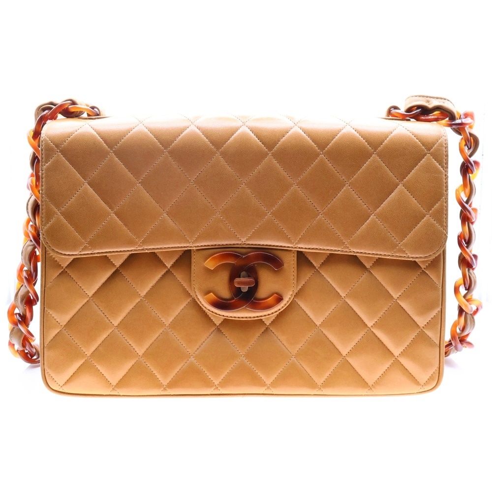 CHANEL (シャネル) デカマトラッセ ココマーク ターンロック