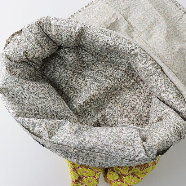 ミナペルホネン　centofiori パイルジャガードショルダーバック小 極美品 mina perhonen ミナペルホネン centofiori パイルジャガード