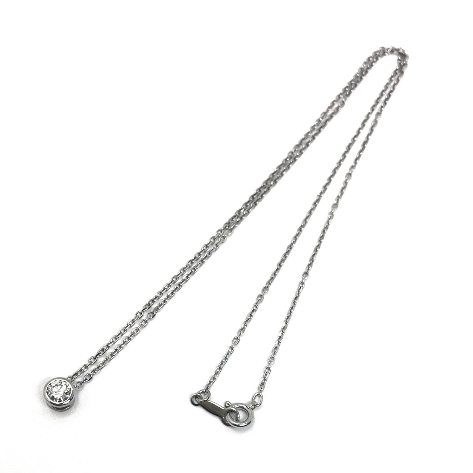 MIKIMOTO / ミキモト ダイヤネックレス Pt950 0.27ct - メルカリ