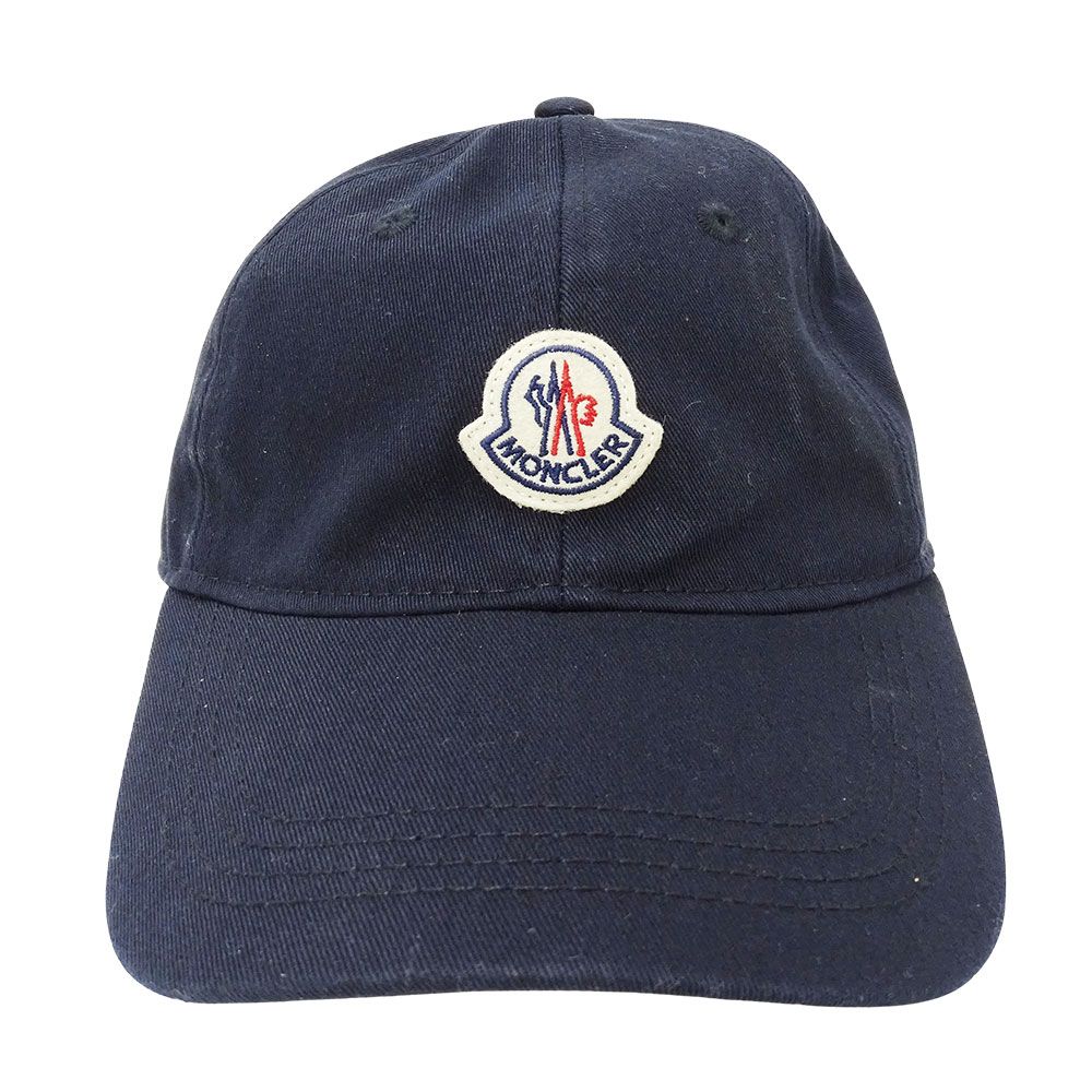 【美品】MONCLER ネイビー キャップ MONCLER モンクレール 帽子 キャップ ネイビー｜Yahoo!フリマ