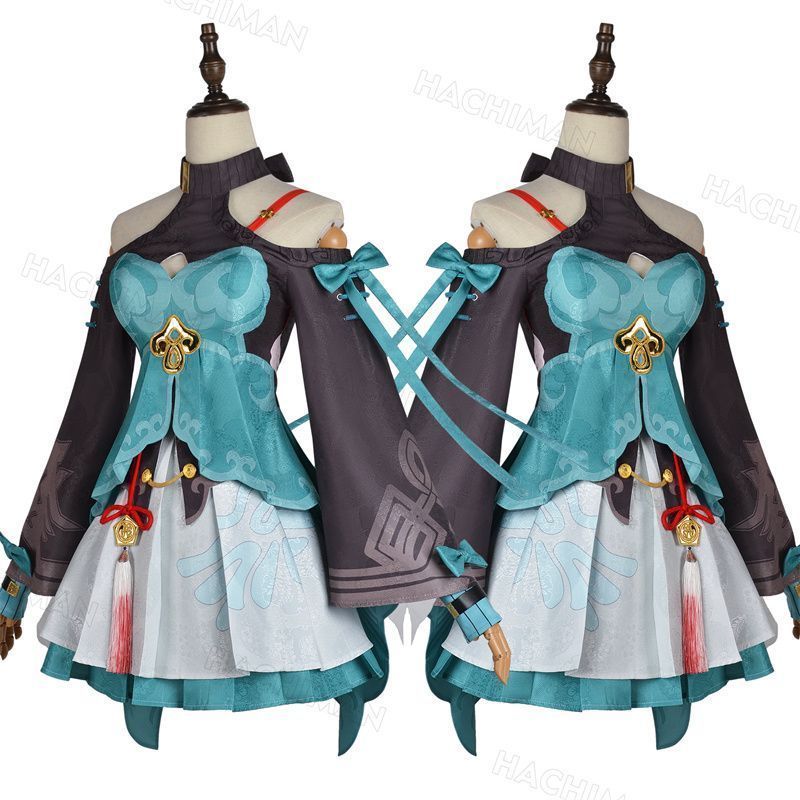 スターレイル 青雀 セイジャク コスプレ衣装 コスチューム服 仮装 イベント ハロウィン クリスマス 文化祭 変身 ステージ服 フルセット