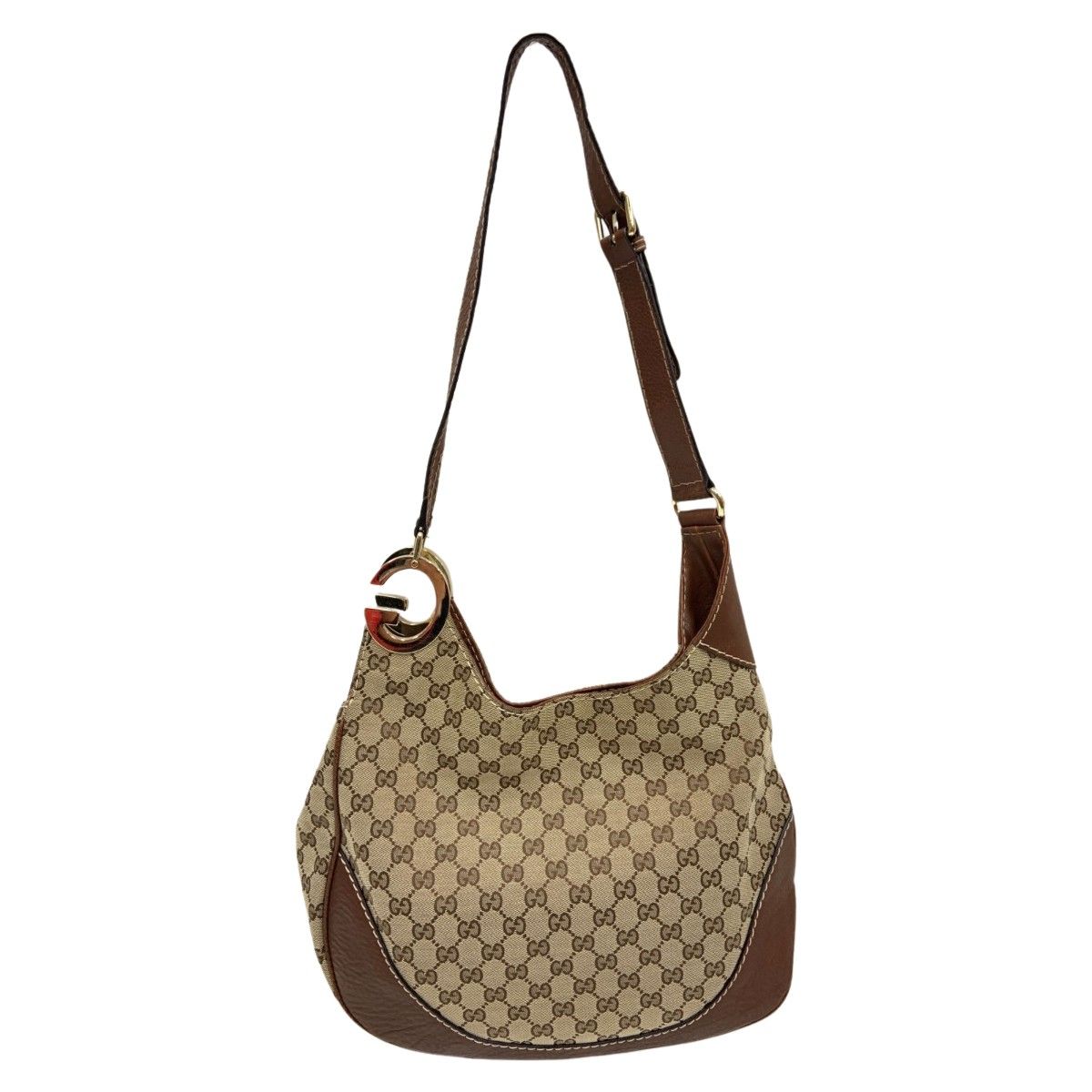 〇〇GUCCI グッチ GGキャンバス シャルロッテ ワンショルダーバッグ