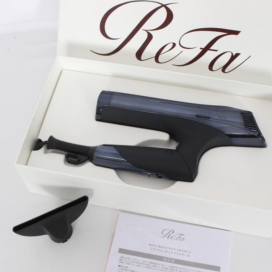 MTG ReFa BEAUTECH DRYER S RE-BC-03A ブラック ヘアドライヤー リファビューテック スマート 本体