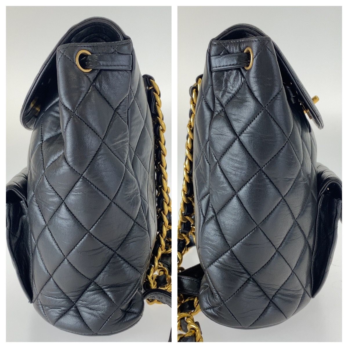 CHANEL シャネル ヴィンテージ マトラッセ ココマーク ターンロック