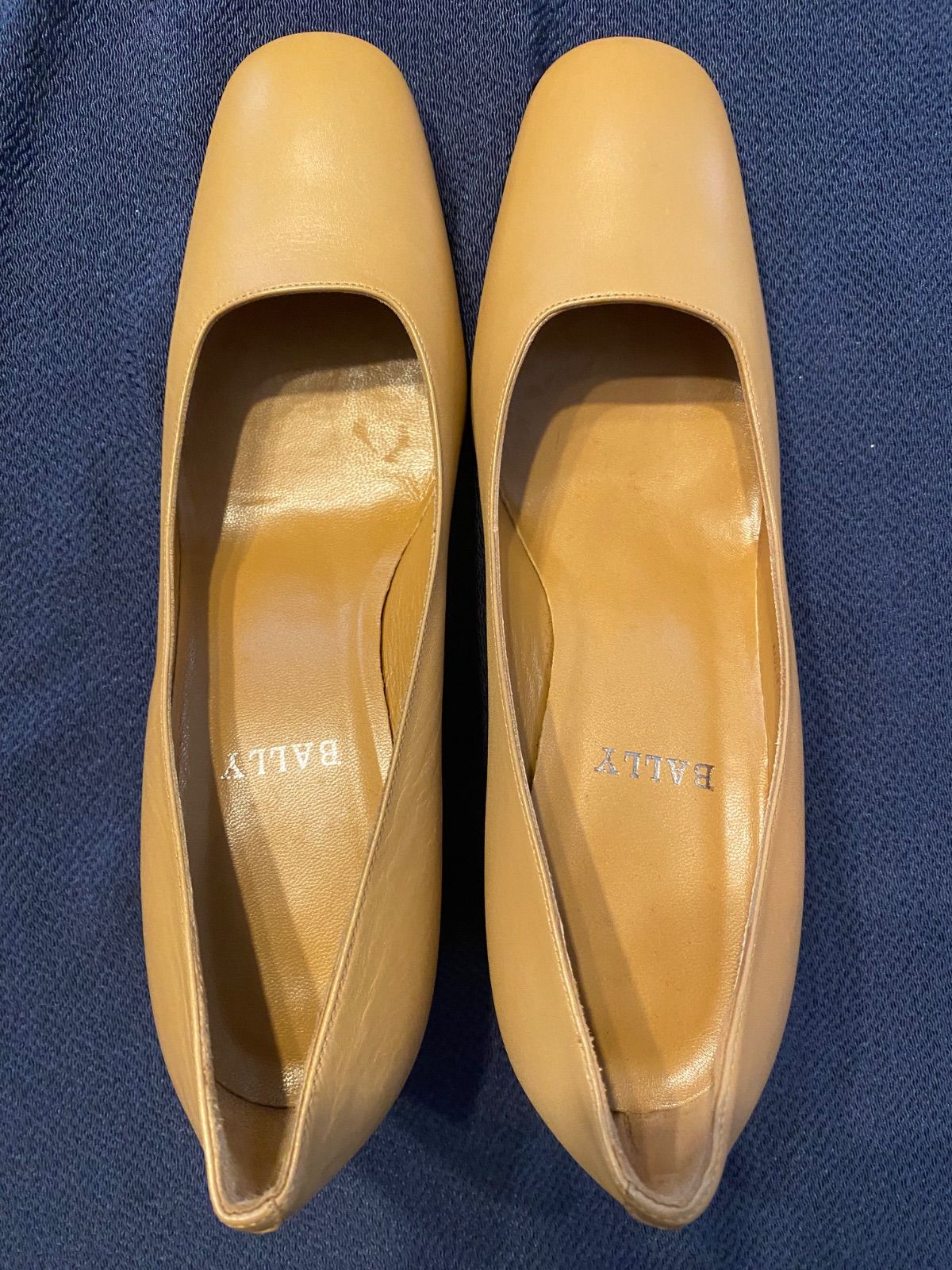 靴 BALLY バリー スクエアトウパンプス 本革シンプルパンプス サイズ36EU 51 2US 23cm レディースシューズ 靴 SHO 7