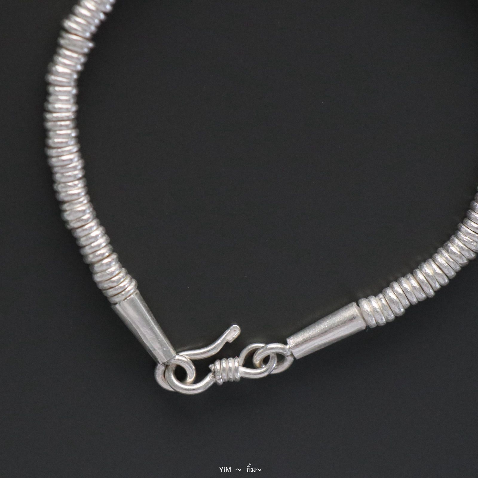25A-BL405｜Karen Silver Beads Bracelet 【 19.5cm 】 カレン 