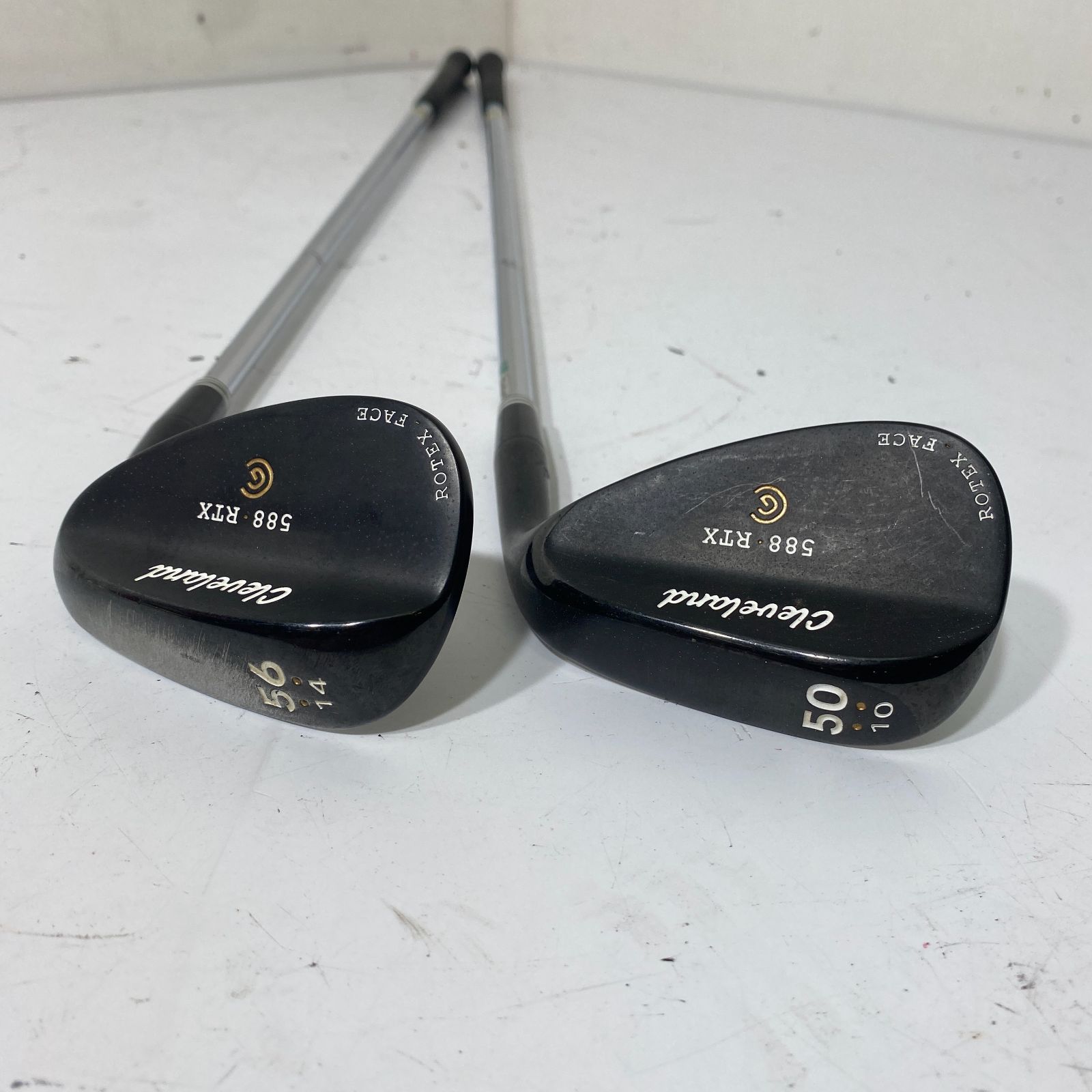 クリーブランド 588 RTX ブラックパール ウェッジ 50° 56° 2本セット 男性右利き Dynamic g S200 BBA0001 大0516