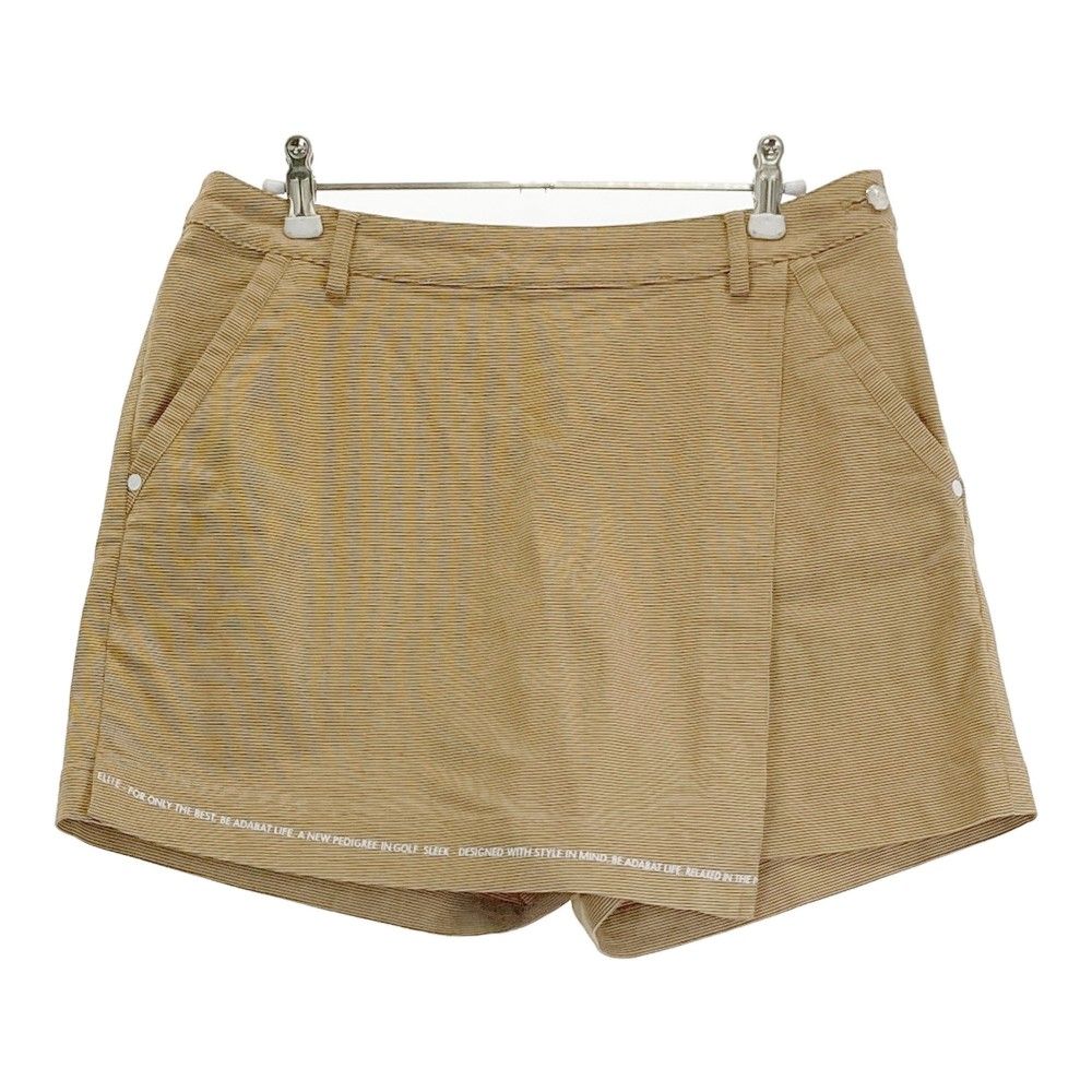 サイズ：40 ADABAT アダバット ストレッチキュロットスカート ブラウン  