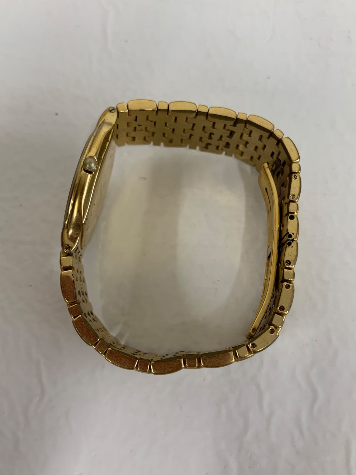 ２ 不動品 RAYMOND WEIL GENEVE レイモンド ウェイル 18Kメッキ メンズ 時計 1 BETHELEADER_CO_KE