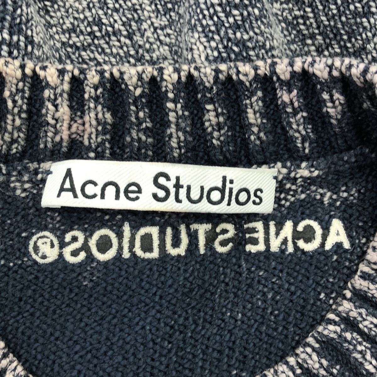 Acne Studios / アクネストゥディオズ | 2024SS | ACID WASH SWEATER 