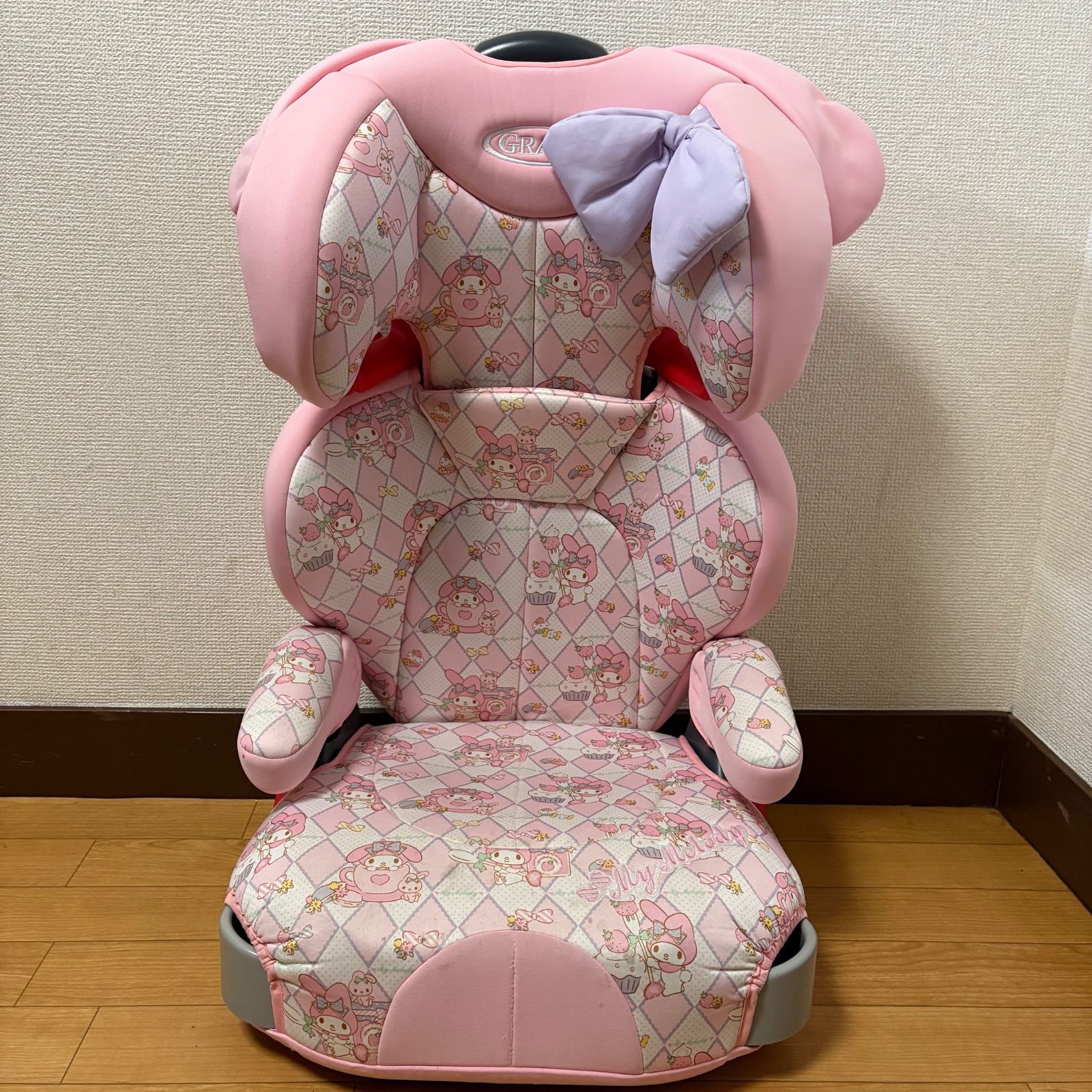 極美品 希少 グレコ GRACO マイメロディ ジュニアシート サンリオ 限定 極美品 GRACO ジュニアシート サンリオ マイメロディ コラボ
