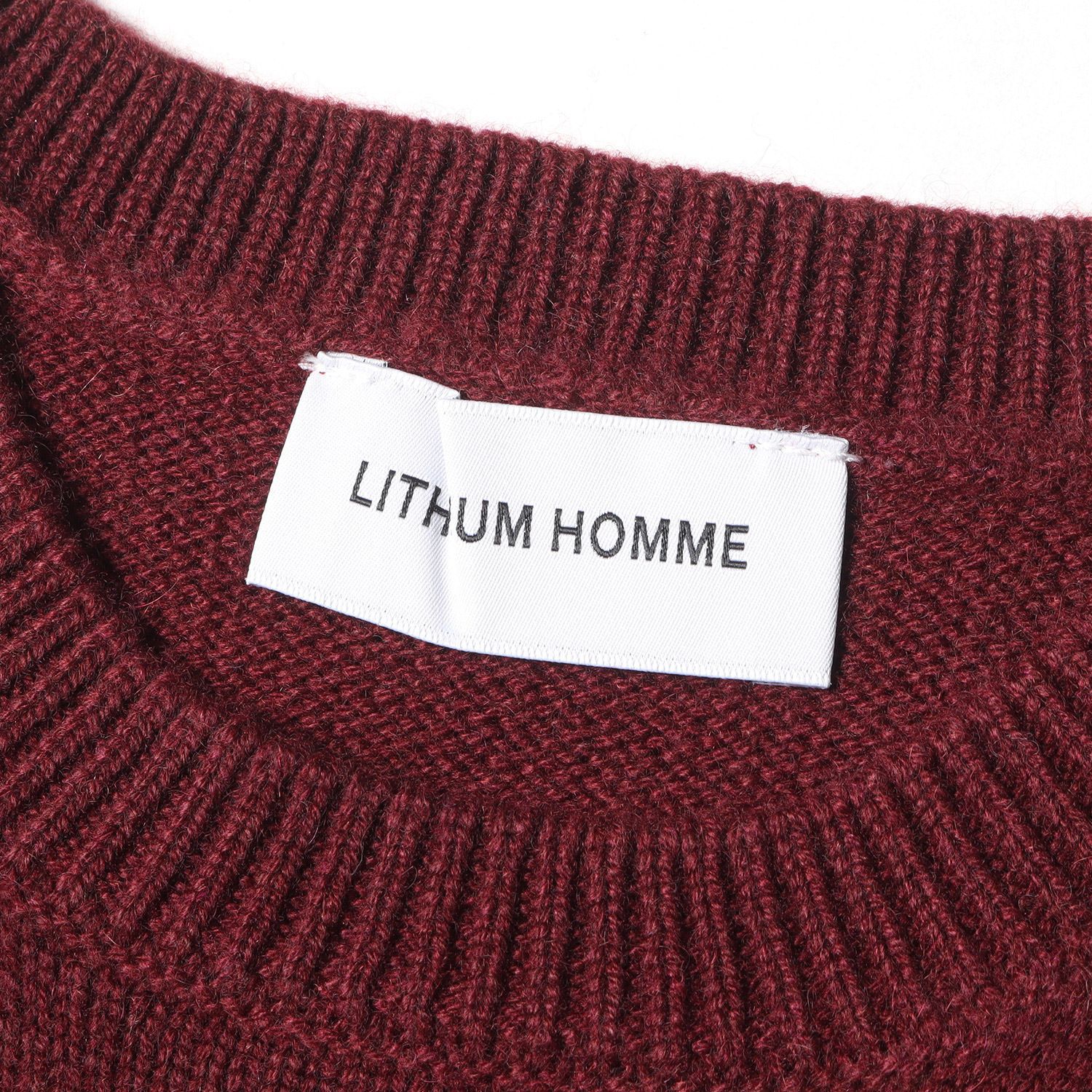 LITHIUM HOMME リチウムオム ニット 現行モデル CARIAGGI カシミヤ 