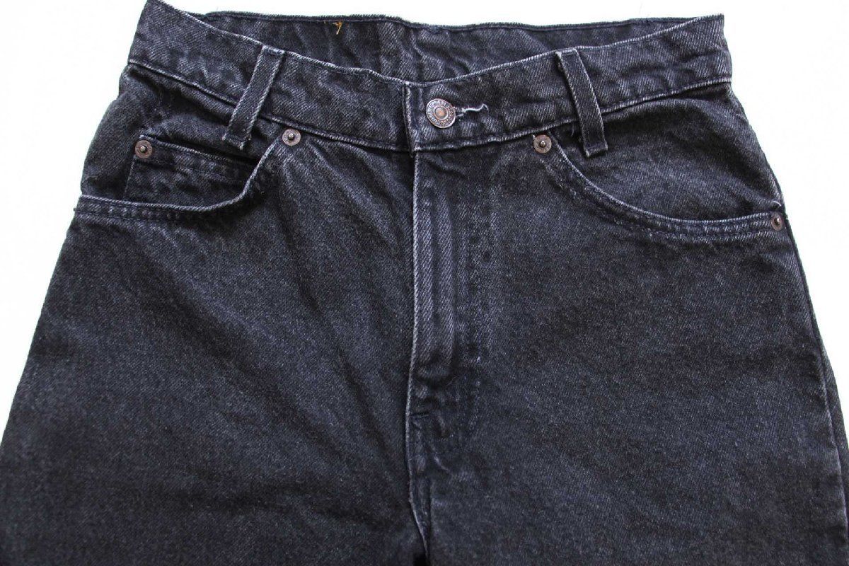 W33 L28】メキシコ製 levi's ブラックデニム リーバイス 550 W33 L28