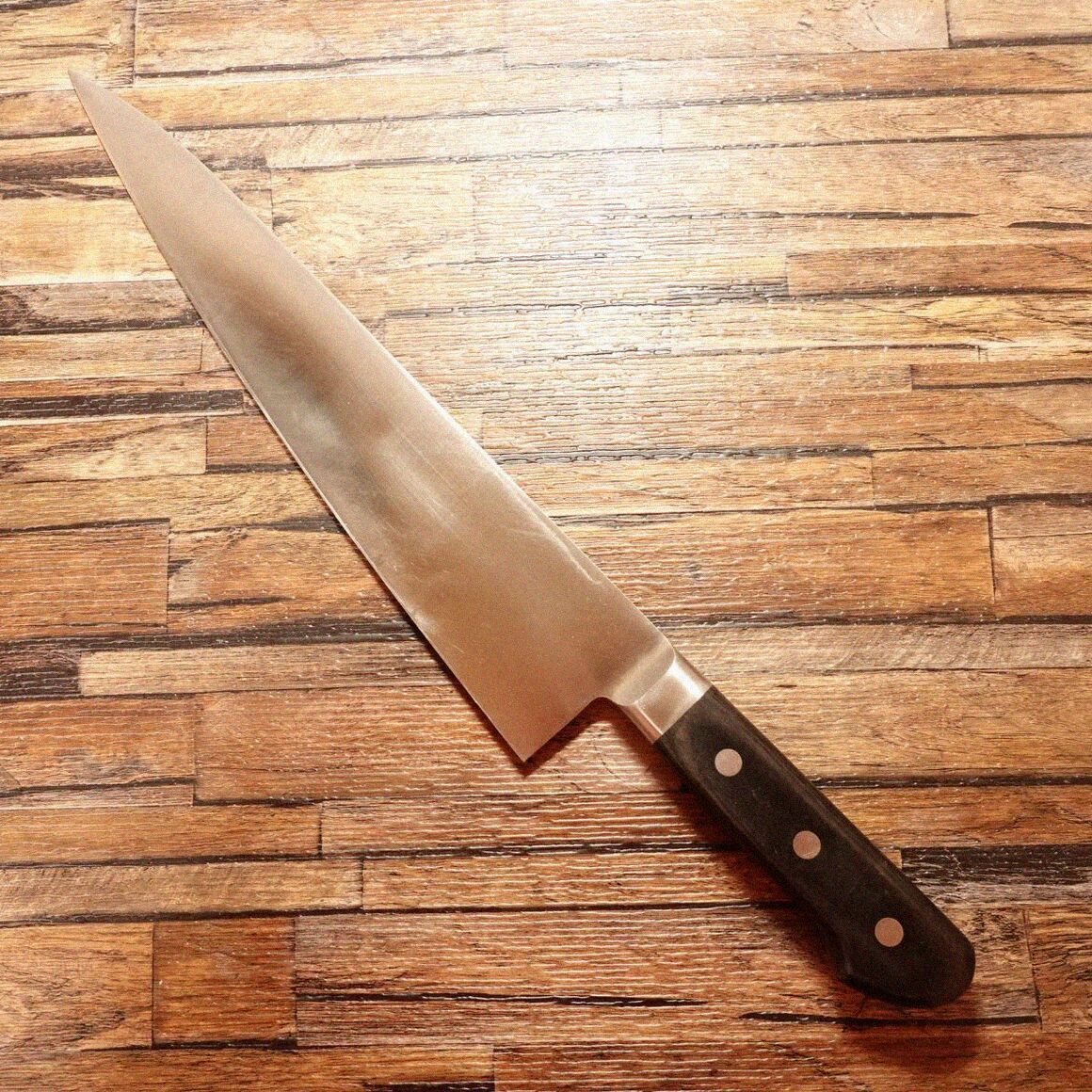 MISONO 牛刀 研ぎ済 シェフナイフ 片刃気味 8 2 万能包丁 ステンレス 300mm