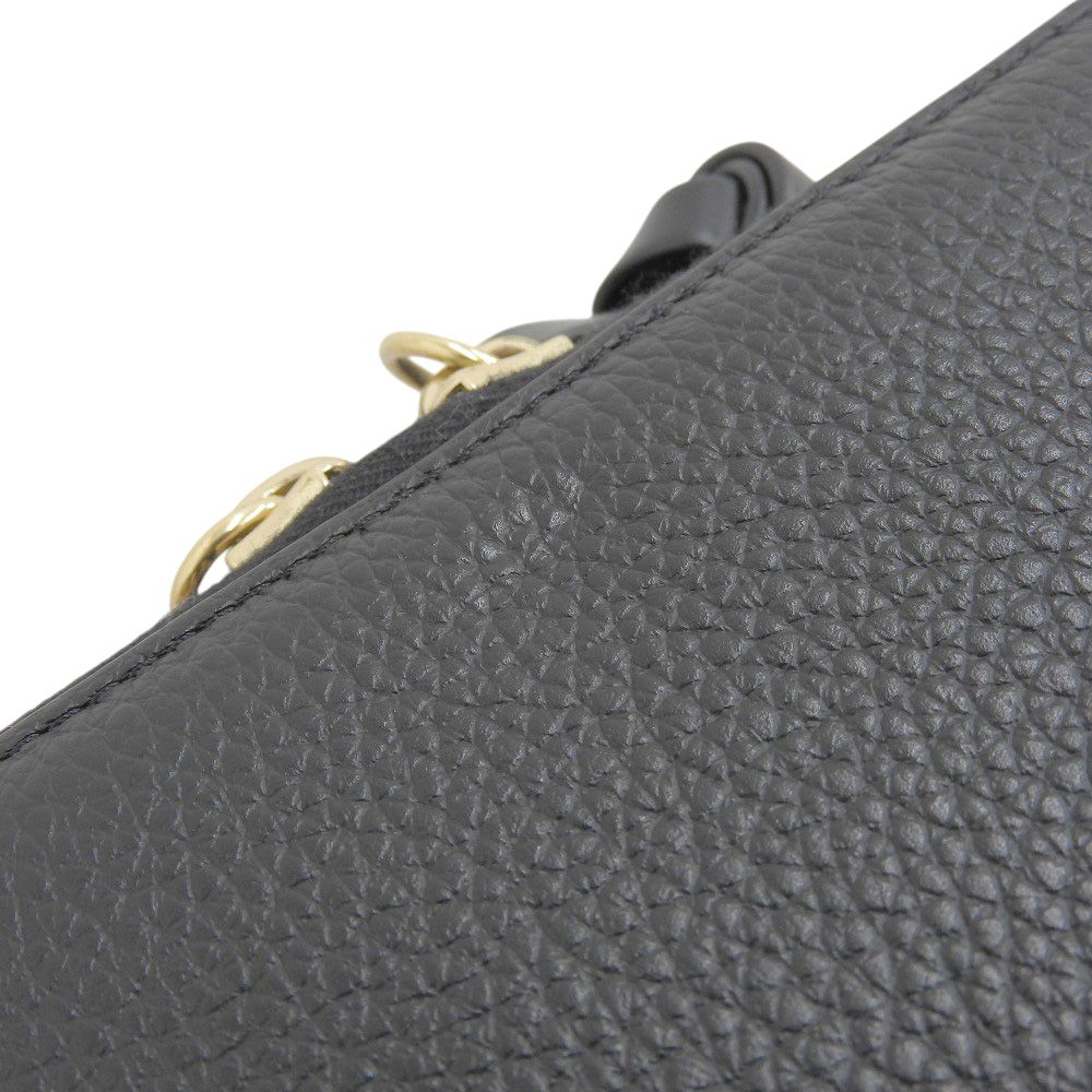 【本物保証】 箱・布袋付 超美品 クロエ CHLOE アルファベット ロングウォレット CHC21WP941F57001 ラウンドファスナー長財布 レザー 黒 本物保証】 箱・布袋付 超美品 クロエ CHLOE アルファベット ロング