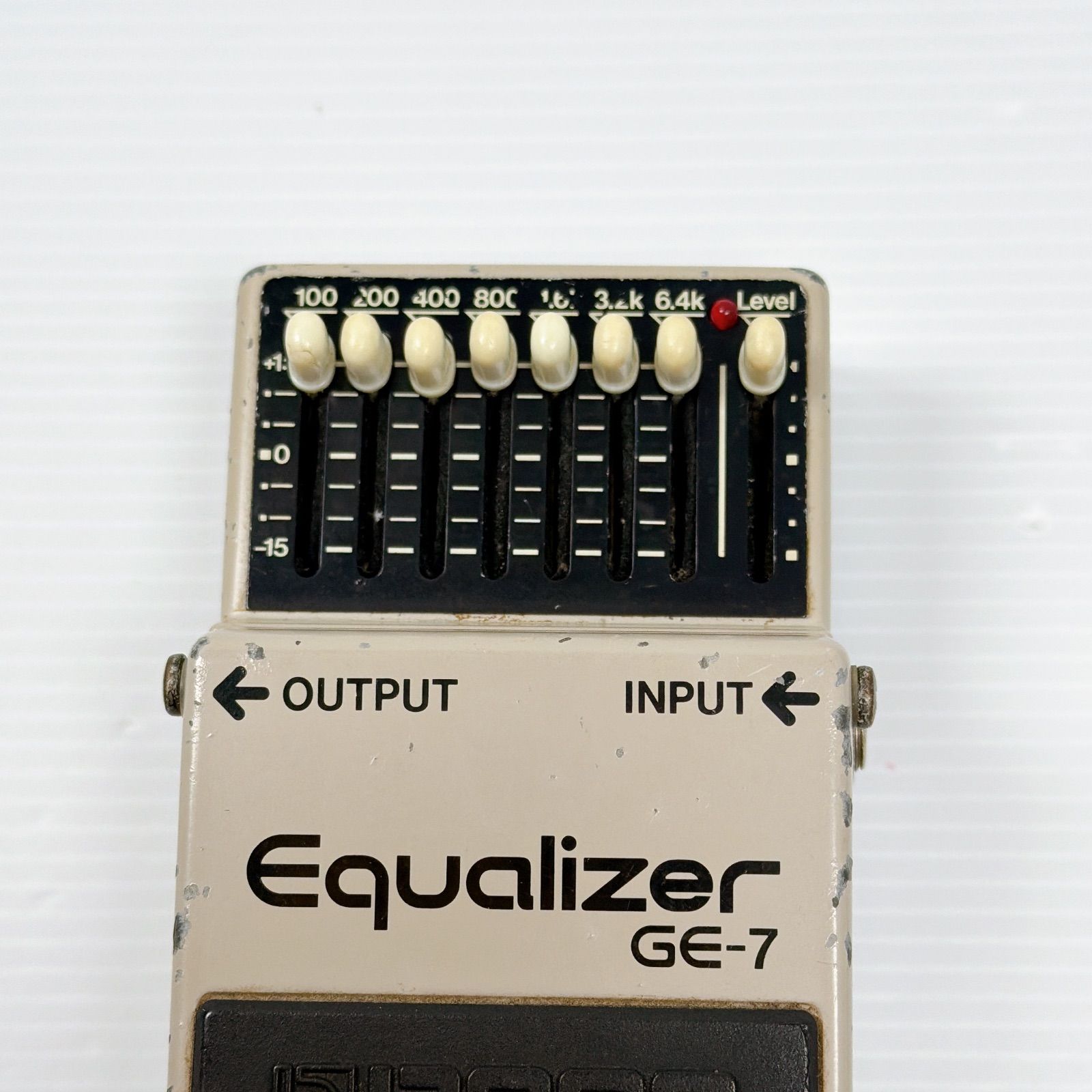 GE-7 BOSS イコライザー ボス 日本製 1981年製 BOSS (ボス) イコライザー GE-7｜トレファクONLINE