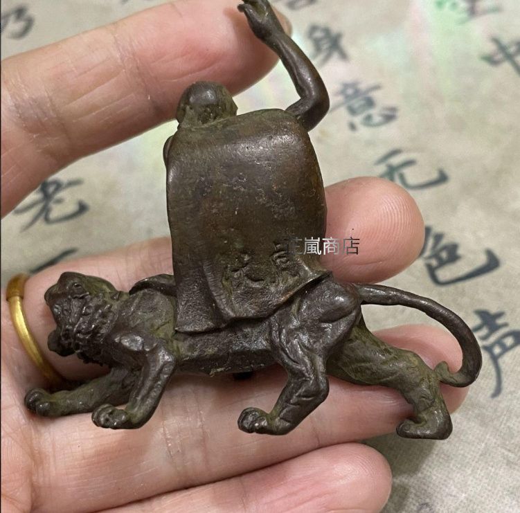 銅器 魁星点斗仏像 家内 仏堂供養 鎮宅 辟邪 開運 風水 招財 置物 工芸