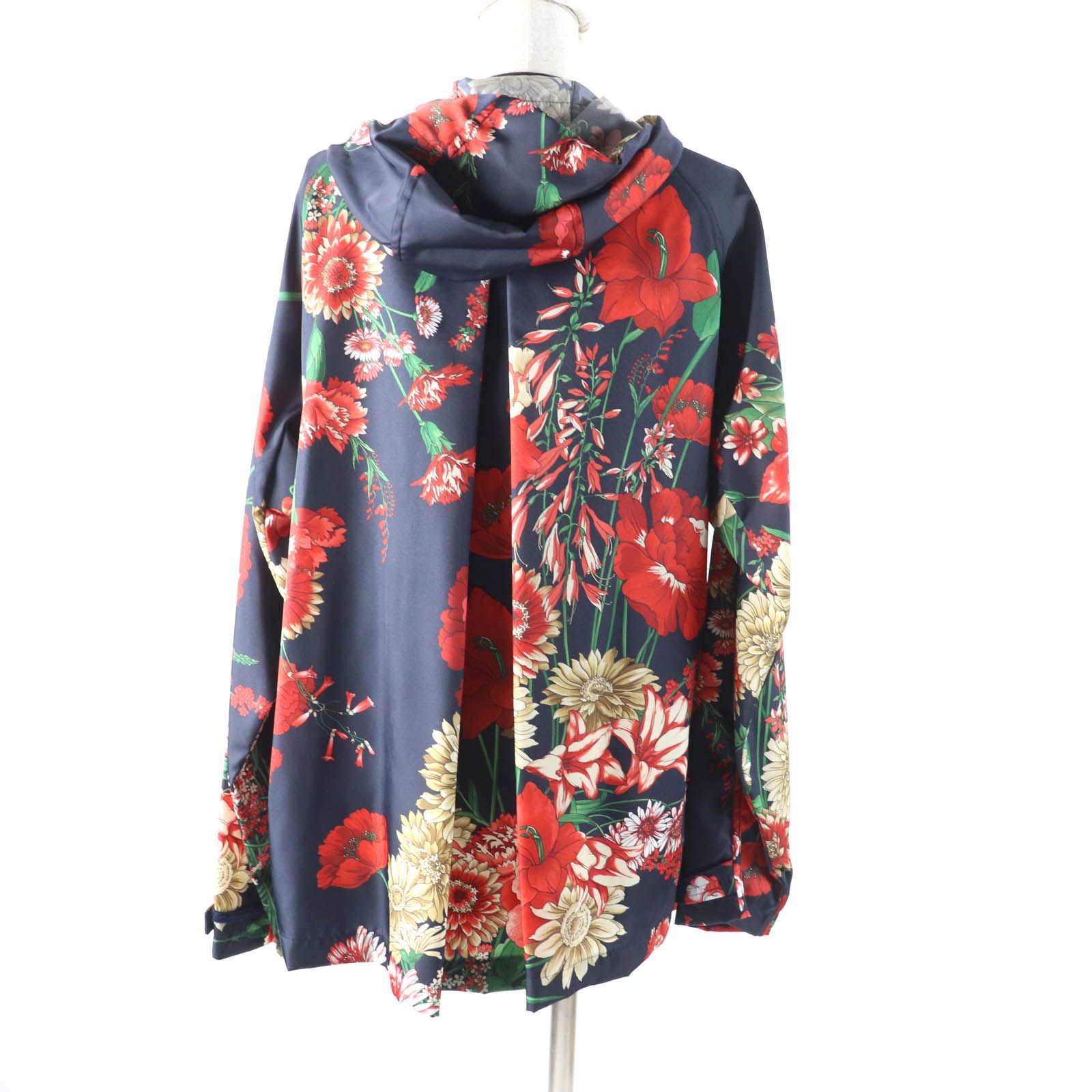 極美品☆GUCCI グッチ 528184 スプリングブーケナイロンジャケット