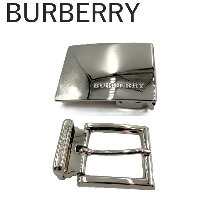 Burberry ガチャベルト 極美品 バーバリー スクエアバックル ガチャ