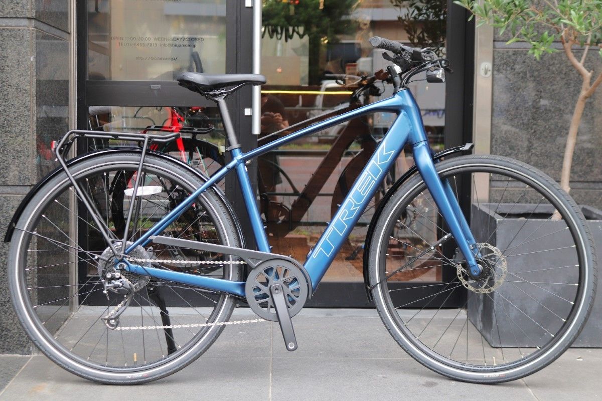 トレック TREK FX 2 Mサイズ シマノ 1×9S アルミ 電動アシスト クロスバイク Eバイク 東京南麻布店