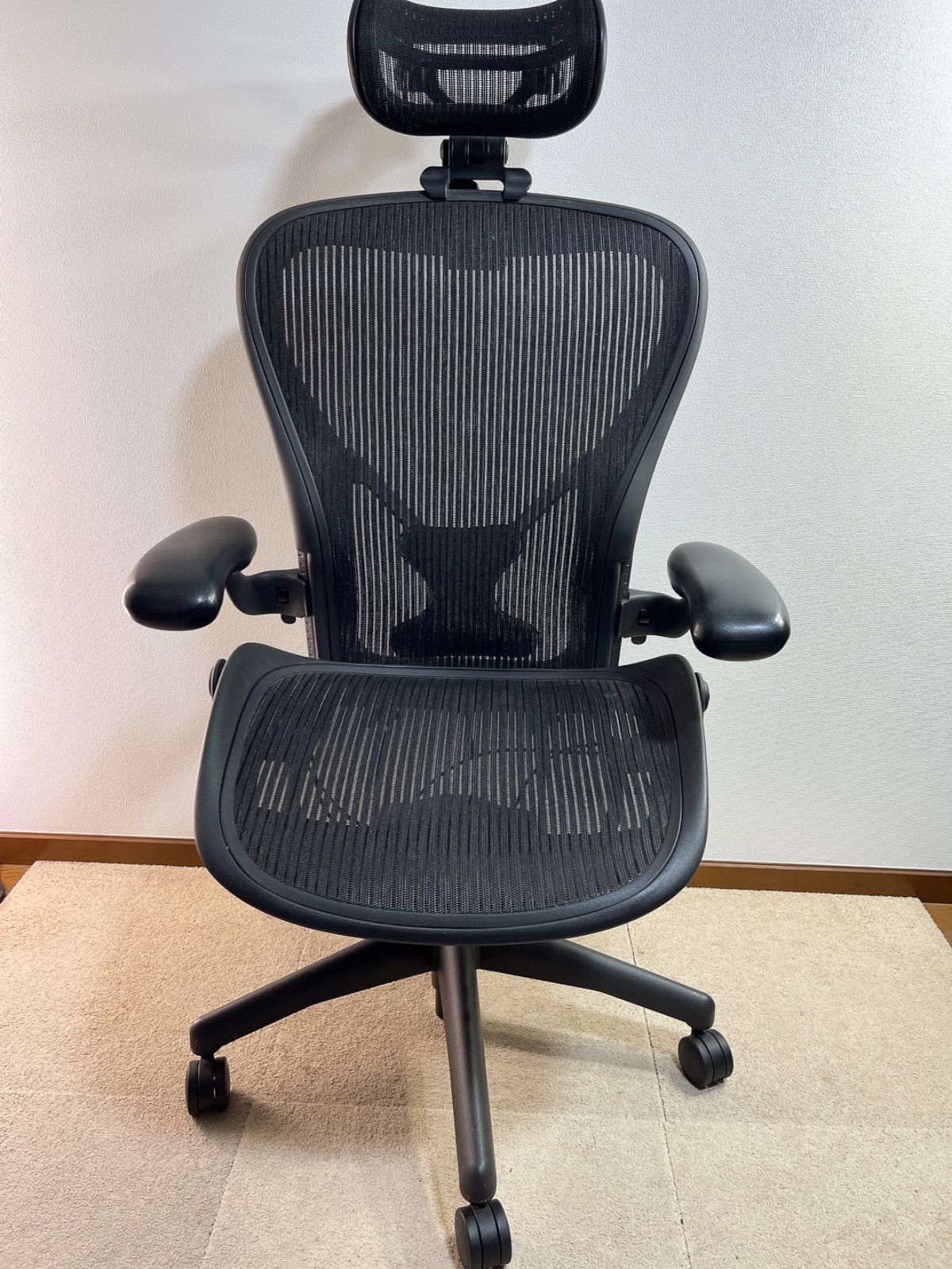 アーロンチェアー専用ヘッドレスト Herman Miller 新品 未使用品