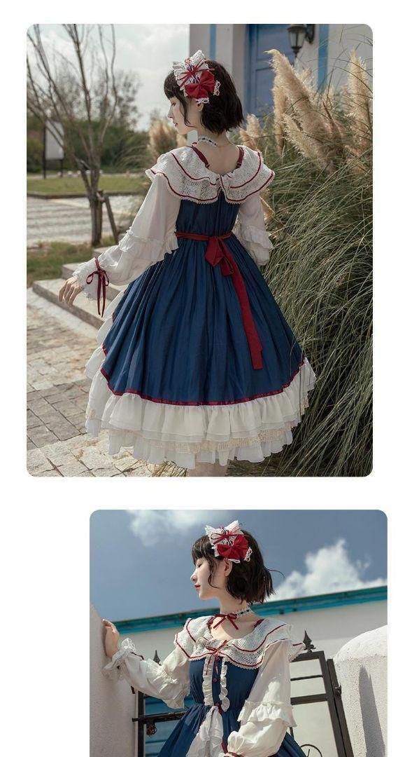 LT-164 豪華姫系 lolita 可愛 レトロ風 オリジナル 洋服