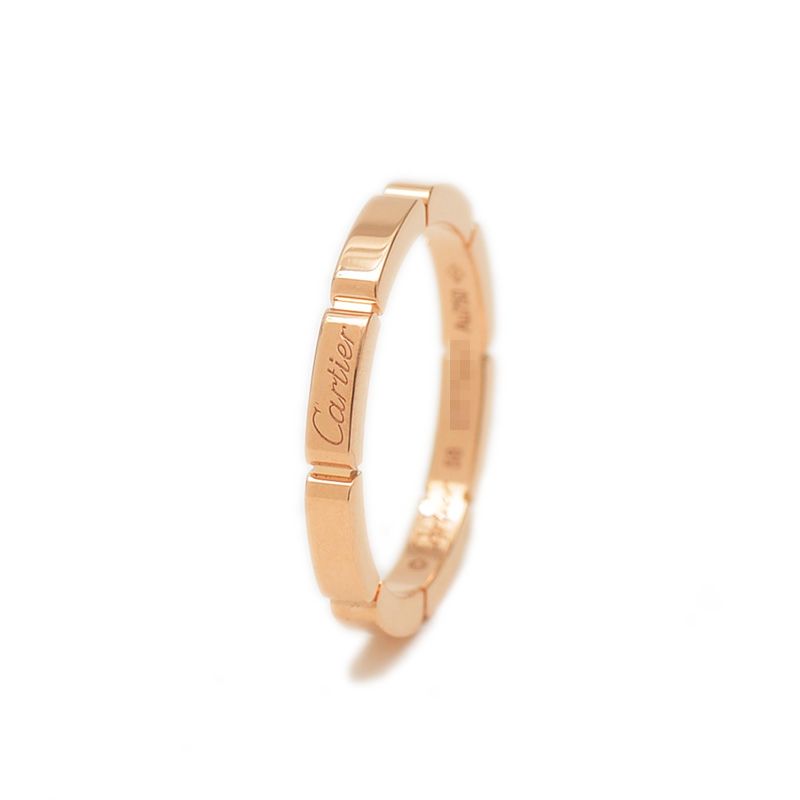 カルティエ マイヨンパンテール リング K18PG CRB40798