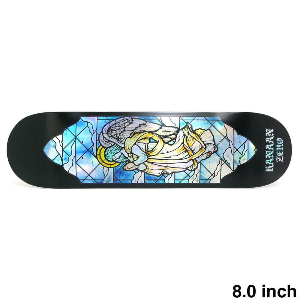 ZERO KANAAN 8.0デッキ skate スケボー 板 パーツ deck ZERO DECK ゼロ デッキ KANAAN DERN STAINED GLASS 8.0 RESIN-7