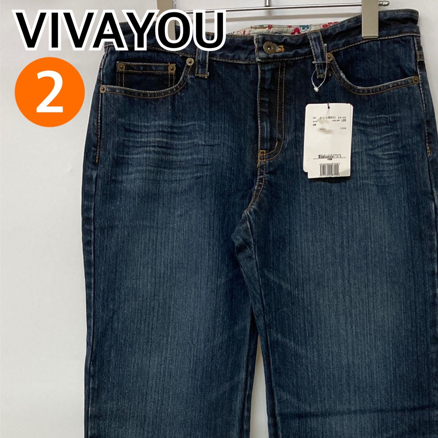 【新品】VIVAYOU パンツ デニム ジーンズ レディース 2【CB351】 新品】VIVAYOU パンツ デニム ジーンズ レディース 2【CB351