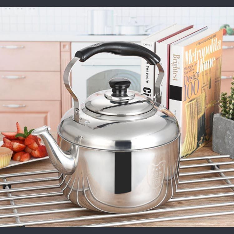 ステンレスケトル 錆びない 笛吹やかん IH/直火対応 大容量 ケトル