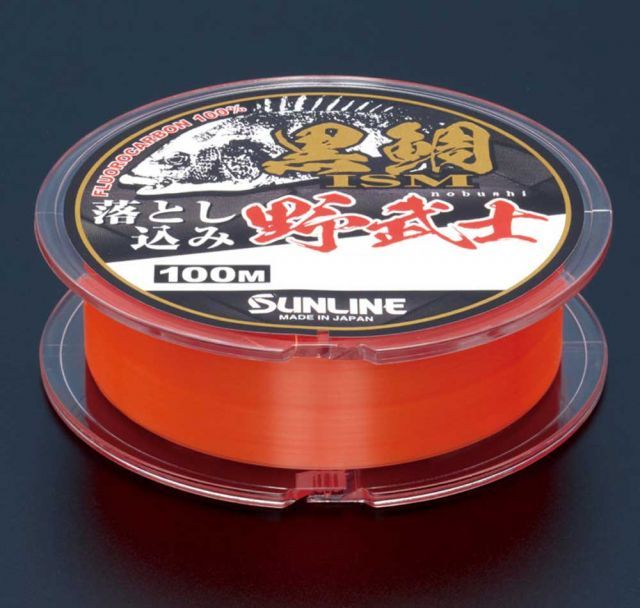 【SUNLINE/サンライン】落とし込み野武士 100m 1.25号(540884) 艶消しオレンジ フロロカーボンライン 細糸 人気・おすすめ｜安定人気・収納便利におすすめ 丁寧対応 配送追跡可 国内発送・保証制度対応