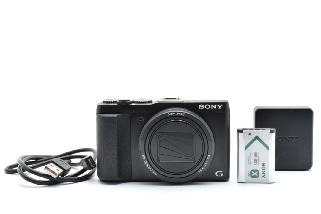 346 SONY Cyber-shot DSC-HX50V ブラック - メルカリ