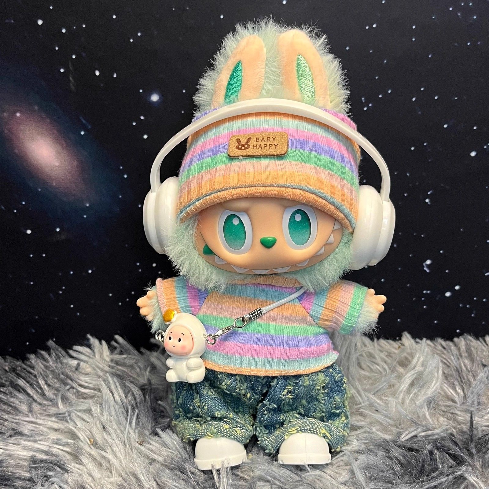 ラブブ　カジュアルスタイルぬいぐるみ服 ラブブ カジュアルスタイルぬいぐるみ服 - メルカリ