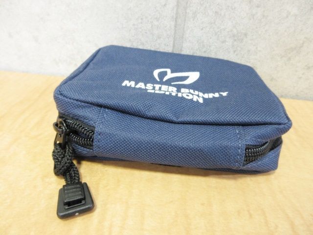 【美品】MASTER BUNNY EDITION マスターバニーエディション ポーチ ネイビー