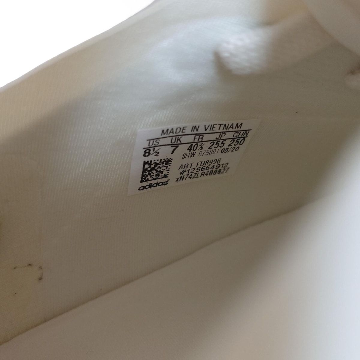  ADIDAS BY STELLA McCARTNEY アディダスバイステラマッカートニー スニーカー 25.5 レディース - 白×アイボリー スニーカー 靴