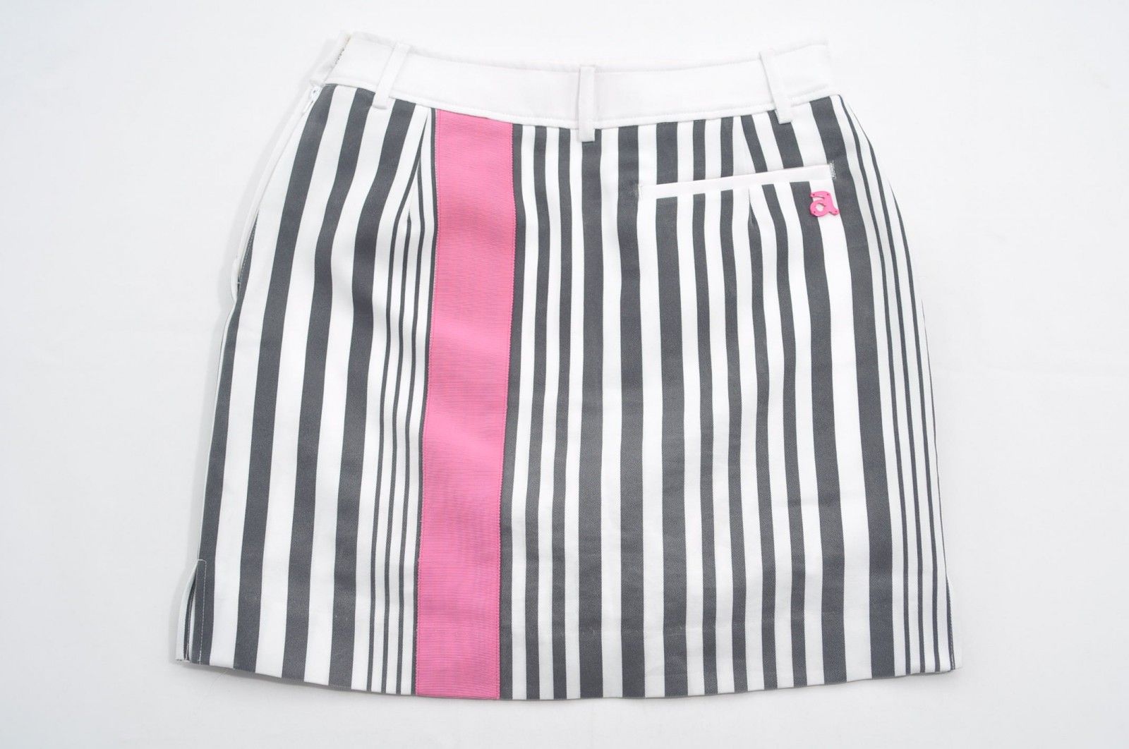 中古 レディース アルチビオ archivio スカート 36(S) 白×ピンク×黒 一