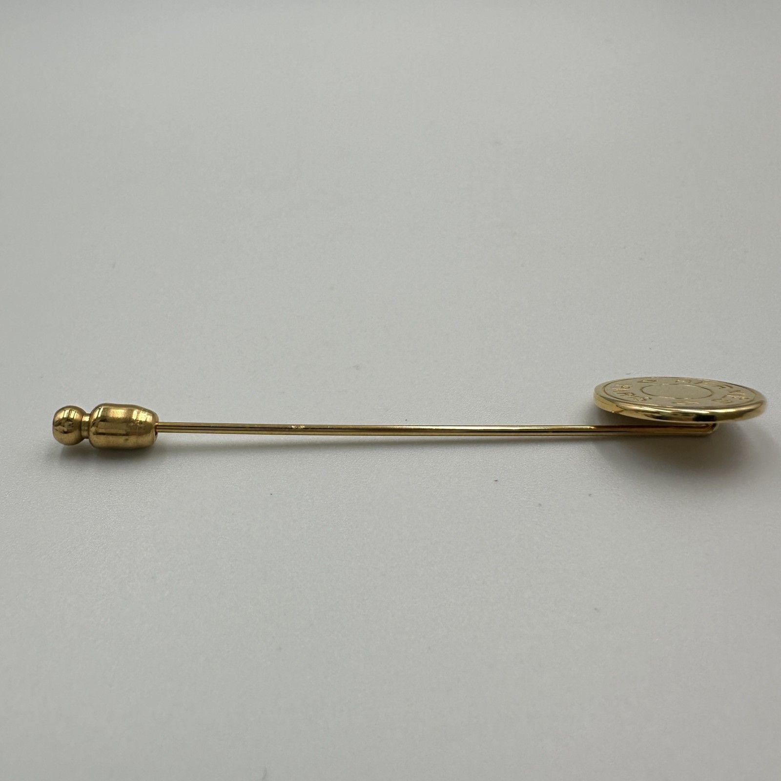 エルメス セリエピン ブローチ ゴールド金具 チャーム サークル - メルカリ